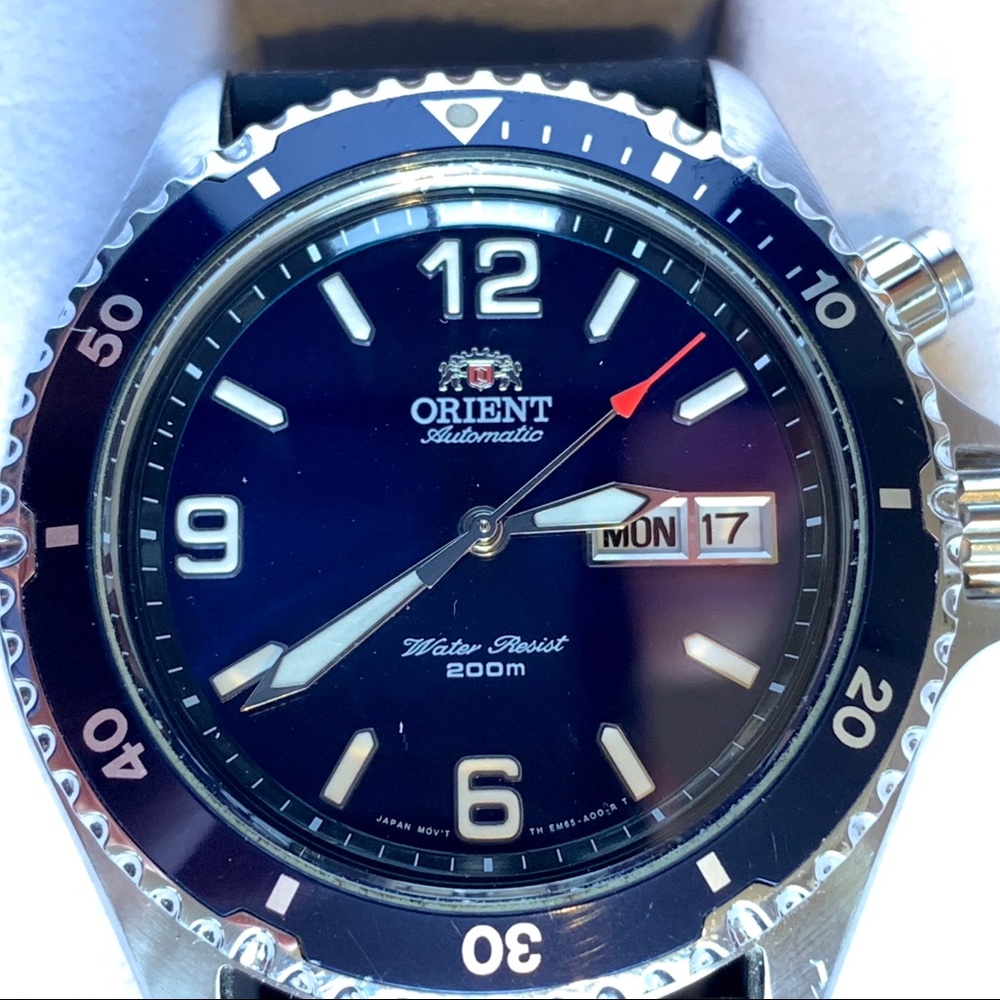 Orient Blue Mako Automatic Watch